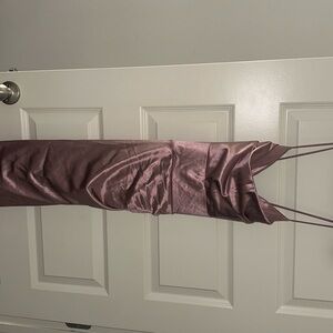 SILK PURPLE DRESS WINDSOR